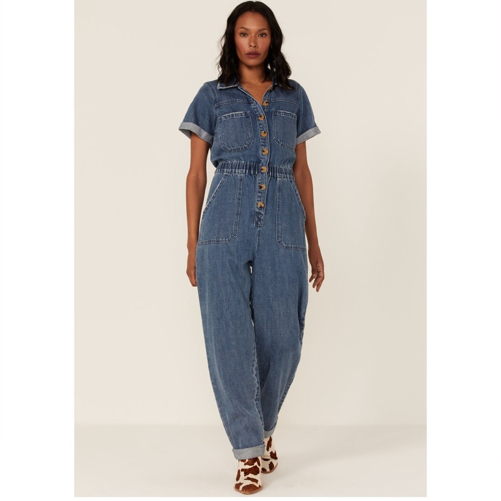 Show Me Your Mumu Cannon Jumpsuit Endless Sea Size XL